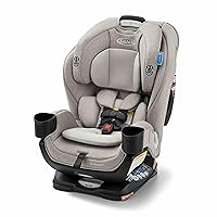 Vista 9 de Asiento de coche convertible para bebé Graco Extend2Fit, orientación hacia atrás y hacia adelante, panel de extensión ajustable para mayor espacio