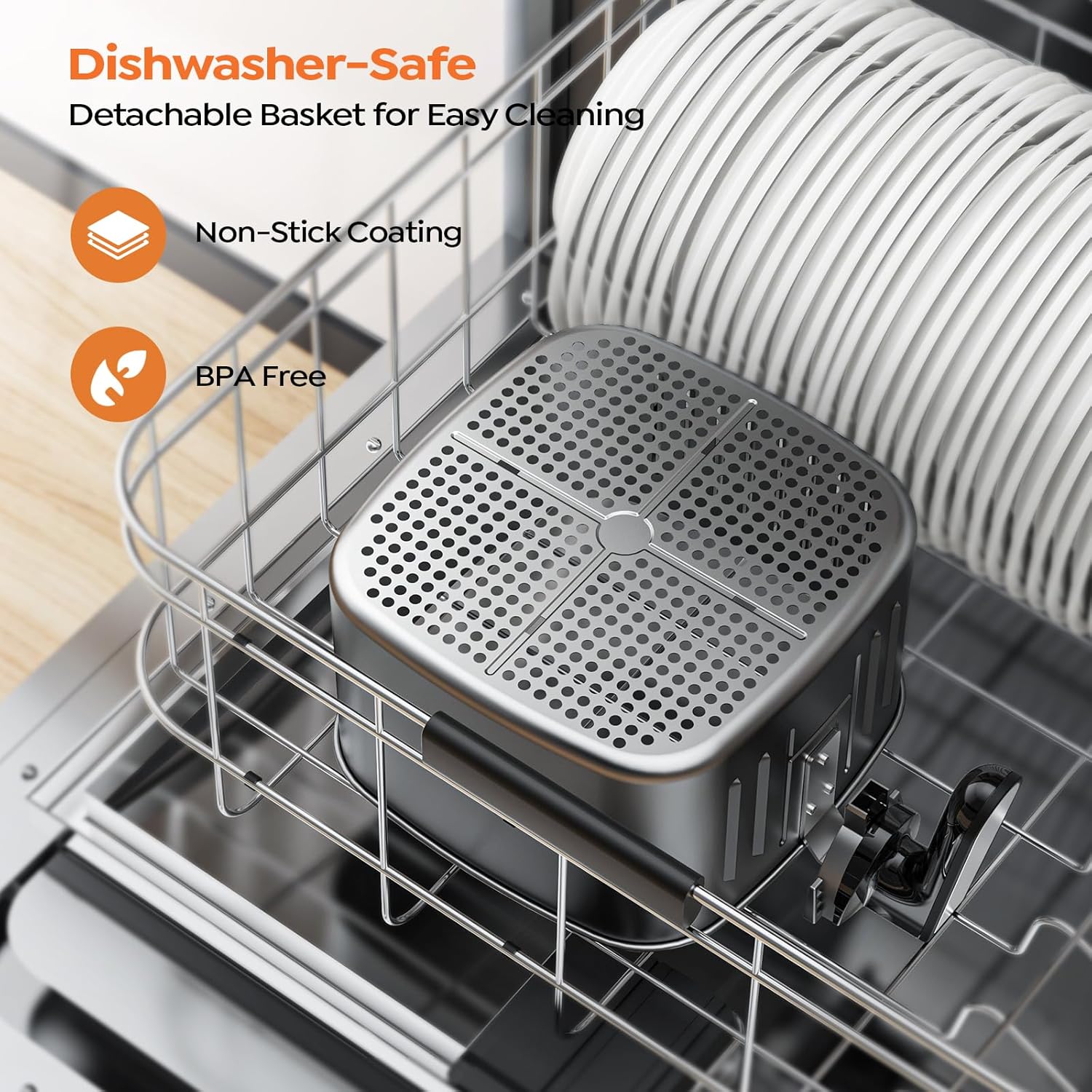 Acezoe Air Fryer detachable basket