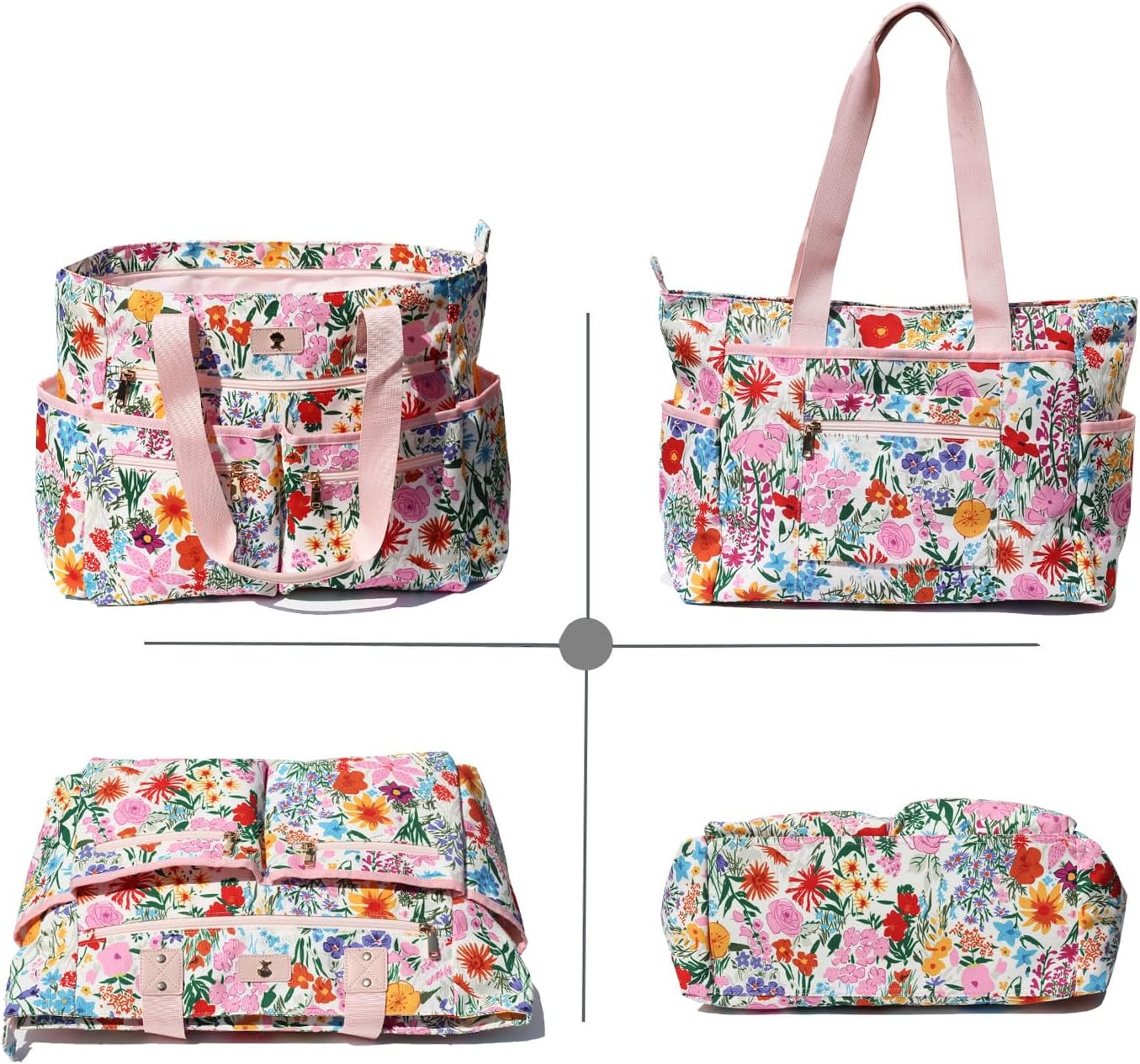 Weekender Bag Carry On Bag Overnight Tote Travel Duffle with 13 Pockets for Travel,Work，Gym,Beach,Teacher,Nurse - Image 6