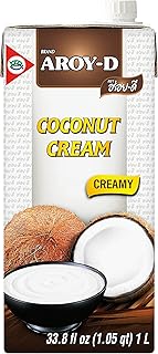 Aroy-D Coconut Cream, 33.8 Fluid Ounce (6-Pack)