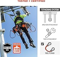 Vista 2 de Ergodyne squids Cordón Elástico para herramientas – Single – Mosquetón