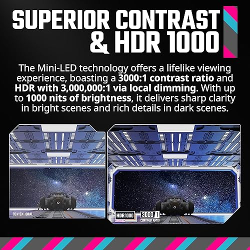 Vista 26 de Cooler Master Monitor curvo de 27 pulgadas sin marco 240Hz FHD 1920 x 1080 para computadora de escritorio, VA 8 bits con punto cuántico, 0.5 ms