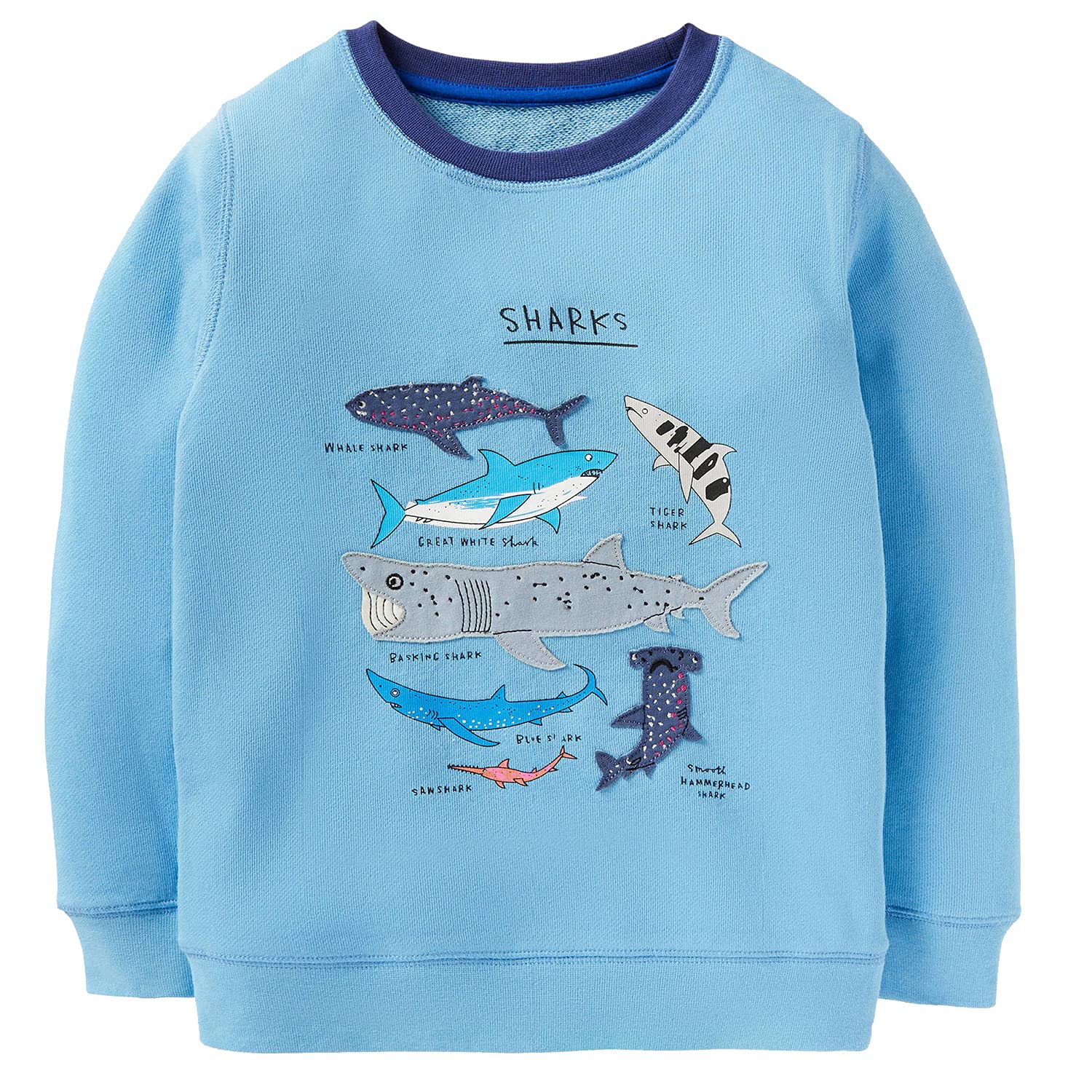 Bumeex Toddler Boys Crewneck Sweatshirts Cotton Long Sleeve Shirt Tops 2-7Y
