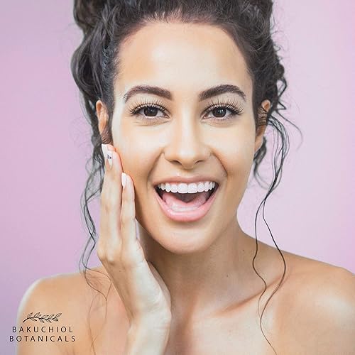 Miniatura 6 de Bakuchiol Aceite de suero facial de 1.7 onzas (paquete de 2) – Alternativa al retinol – Ingredientes derivados de plantas naturales – Bakuchiol,