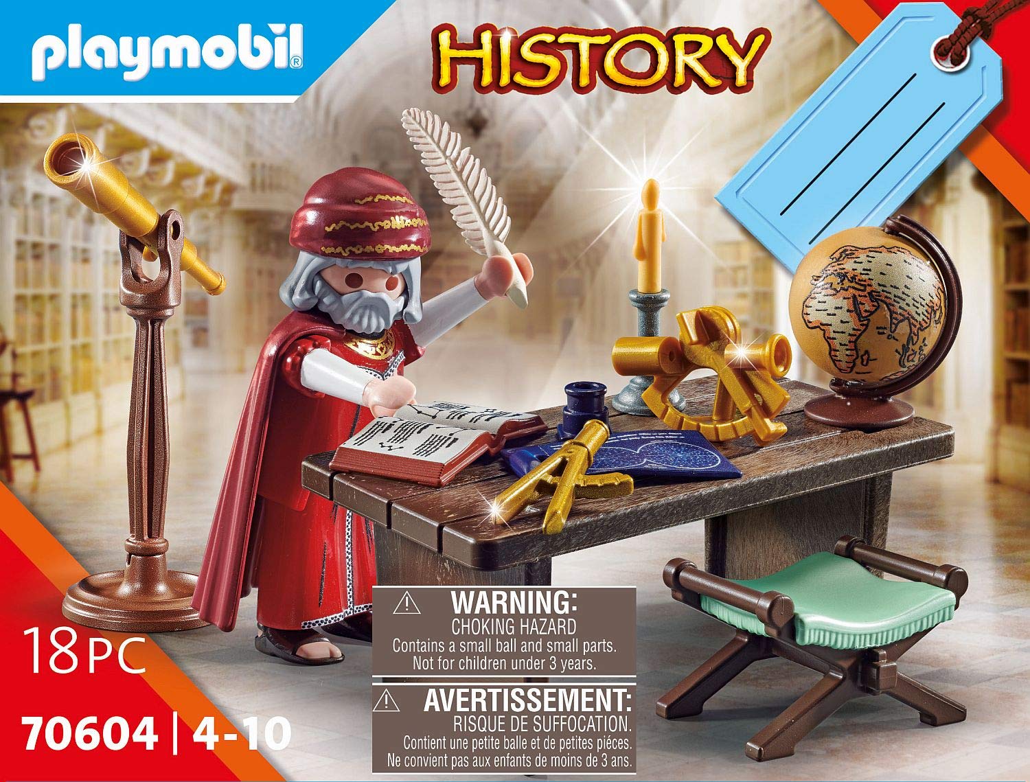 Amazon.com: Playmobil History 70604 Gift Set Stargucker 4
