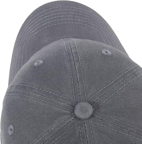 Miniatura 2 de HH HOFNEN Gorra de béisbol de algodón lavado para hombre y mujer, estilo clásico, ajustable, de perfil bajo, sombrero para papá
