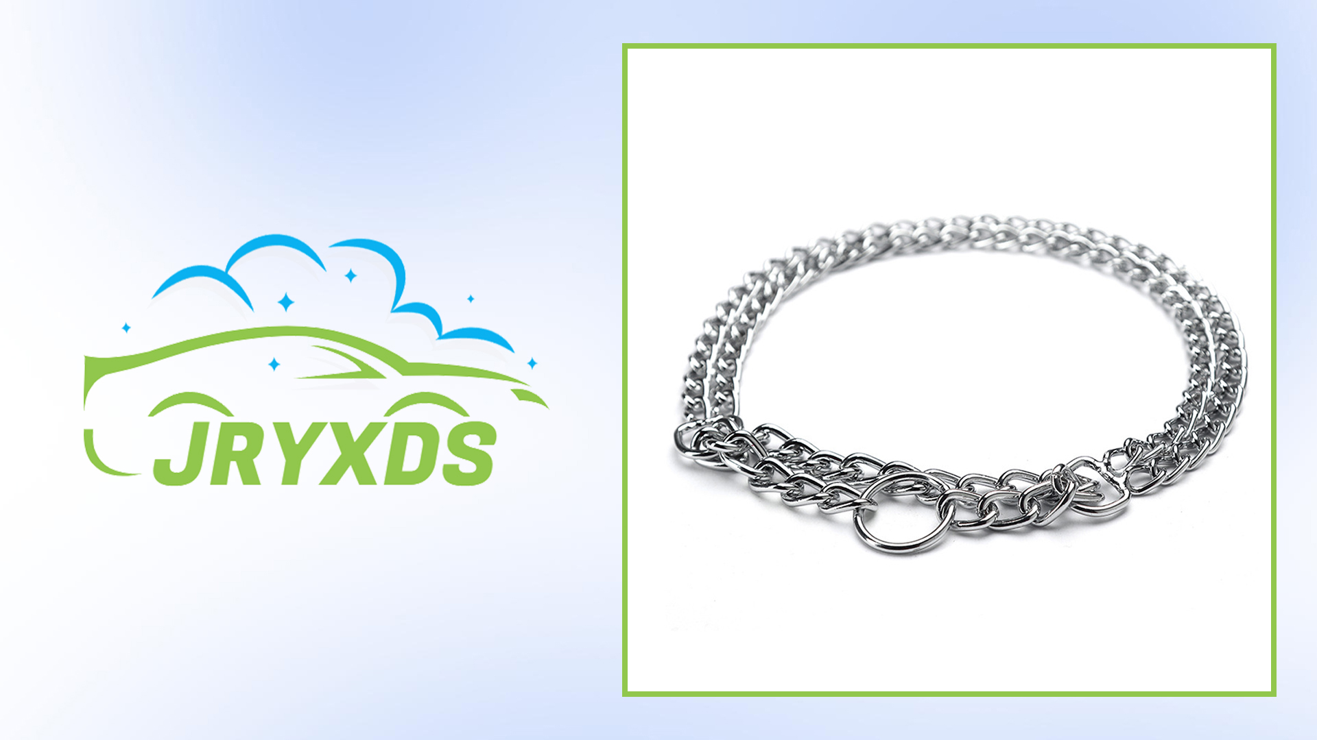 Collare Addestramento Cane In Metallo - Catena Regolabile Per Allenamento