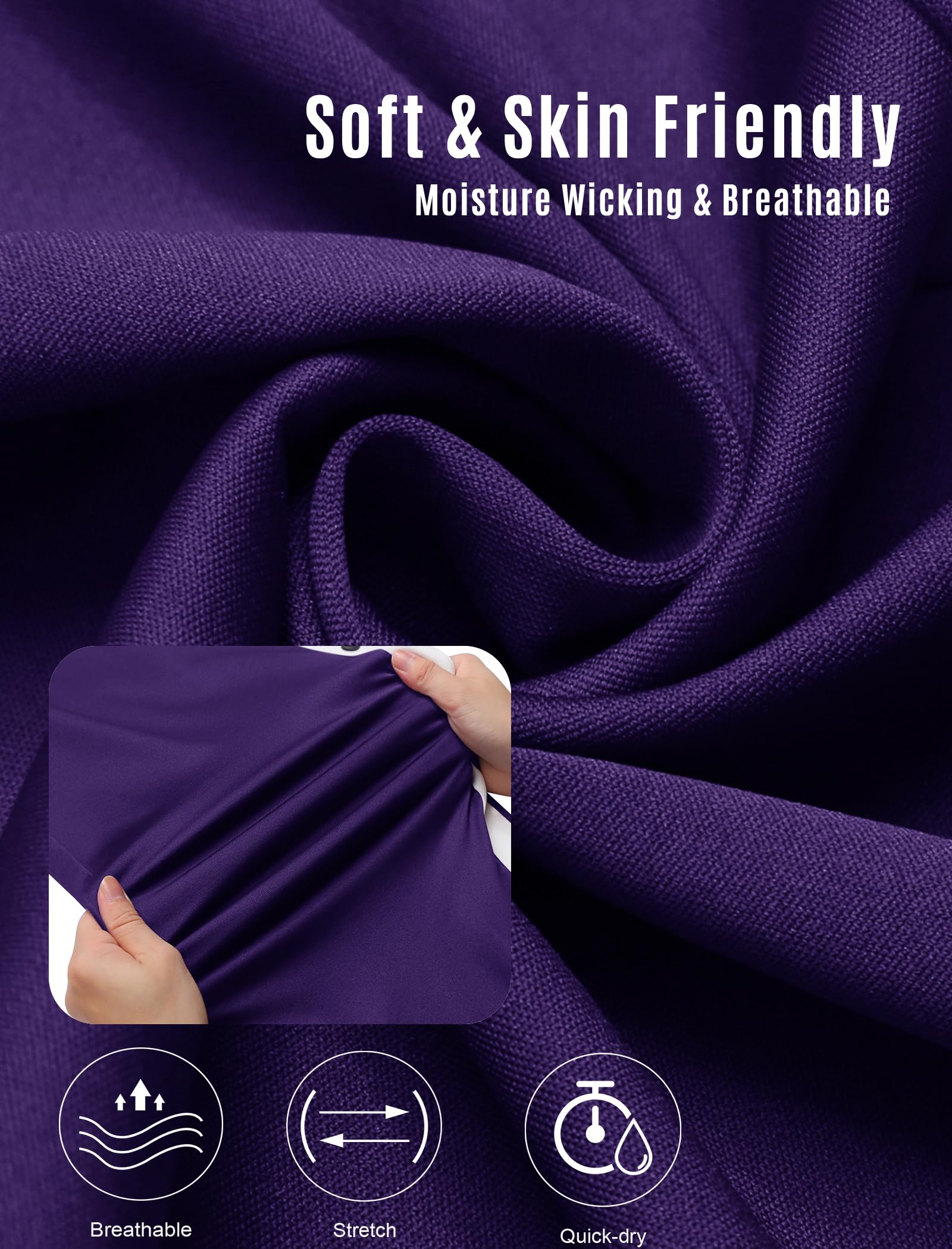 Deyeek Pantaloni da donna strappati con spacco laterale a scatto fondo aperto pantaloni della tuta gamba Breakaway Post Chirurgia Pantaloni con tasche