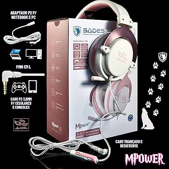 Amazon.com: SADES MPOWER Stereo Gaming Headset for PS4, PC