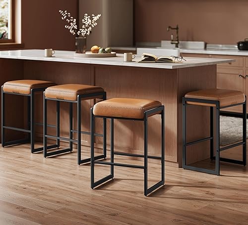 VASAGLE EKHO Collection - Bar Stools Set of 4, Counter