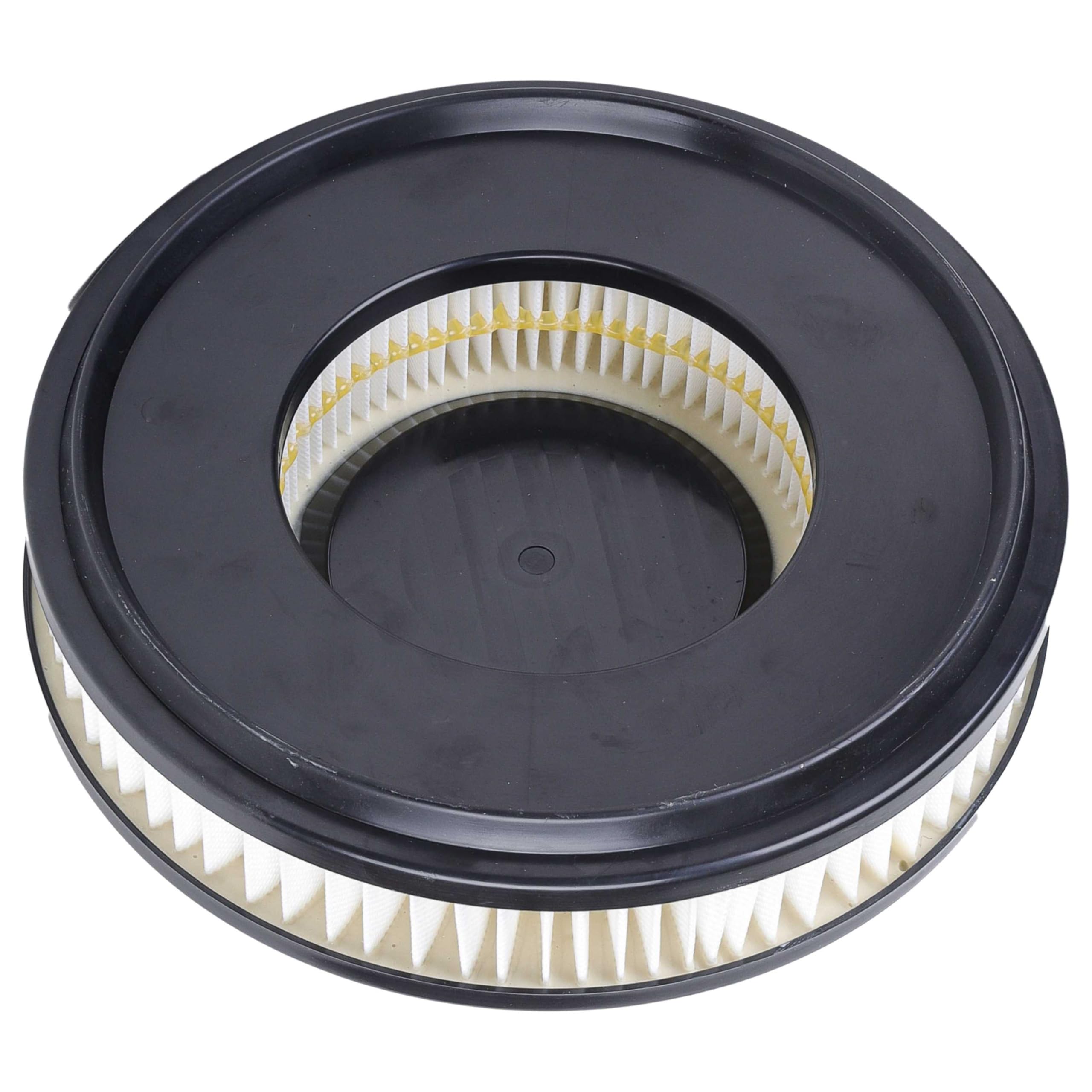 vhbw Filtr do odkurzacza kompatybilny z odkurzaczem Nilfisk VL500-35 BDF, VL 500 35L, Saltix, VL500-35 EDF, MAXXI II 35 WD - filtr HEPA czarno-biały