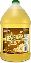 Snappy Pure Peanut Oil for Cooking and Peanut Oil for Deep Frying, High Smoke Point Cooking Oil Vegetable Oil for Turkey Fryers, Ideal Deep Frying Oil, 1 Gallon Size