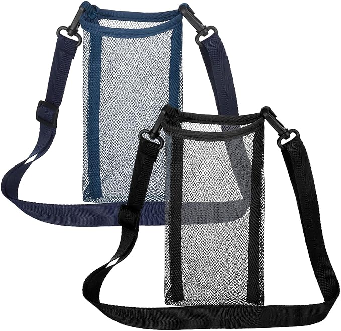 Firtink 2Pcs Water Bottle Holder Mesh Water Bottle Pouch Water Bottle