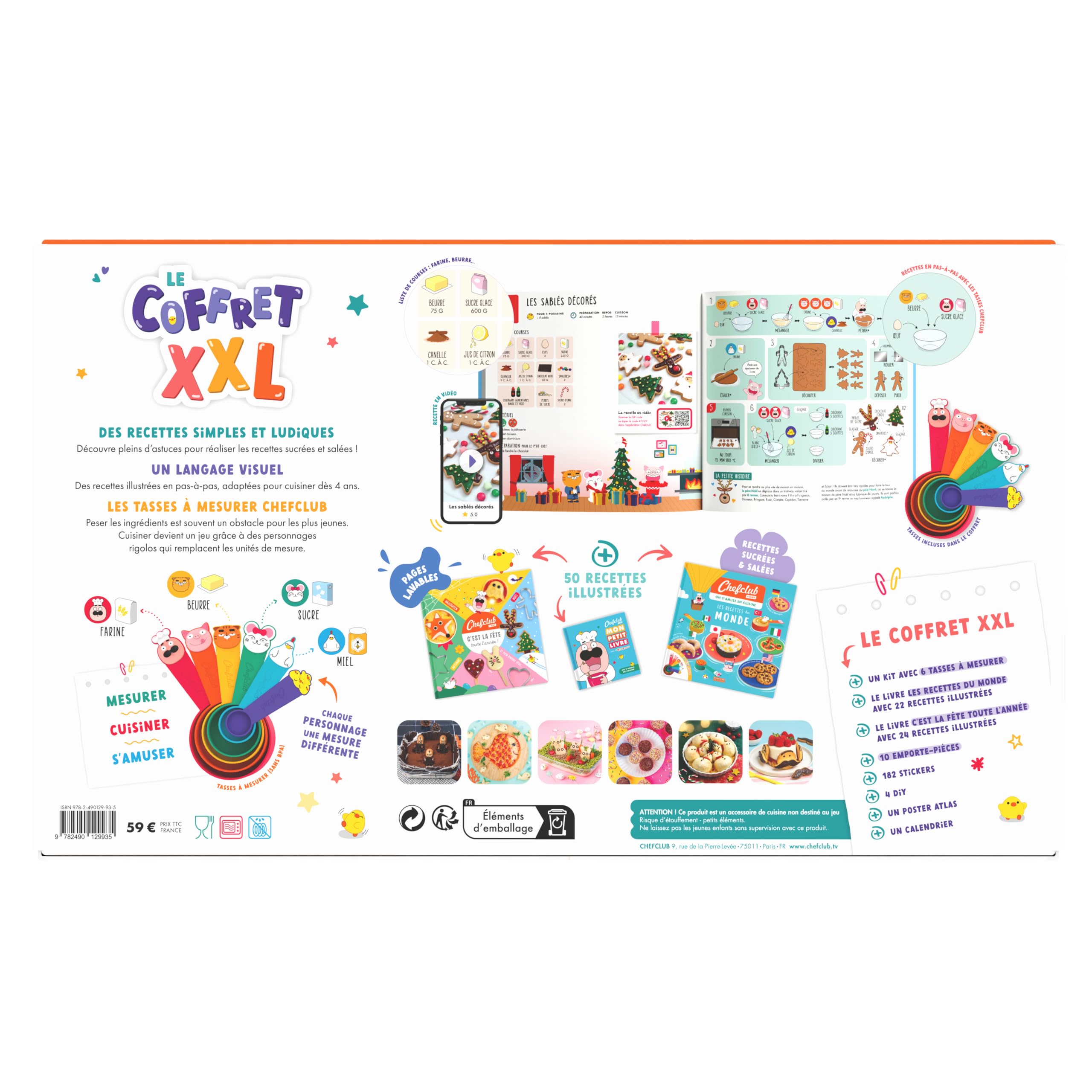 Coffret XXL Petit Cuistot: Coffret XXL Le petit cuistot