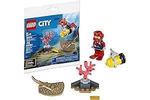 Dive into Underwater Explorations with LEGO Ocean Diver Polybag 30370