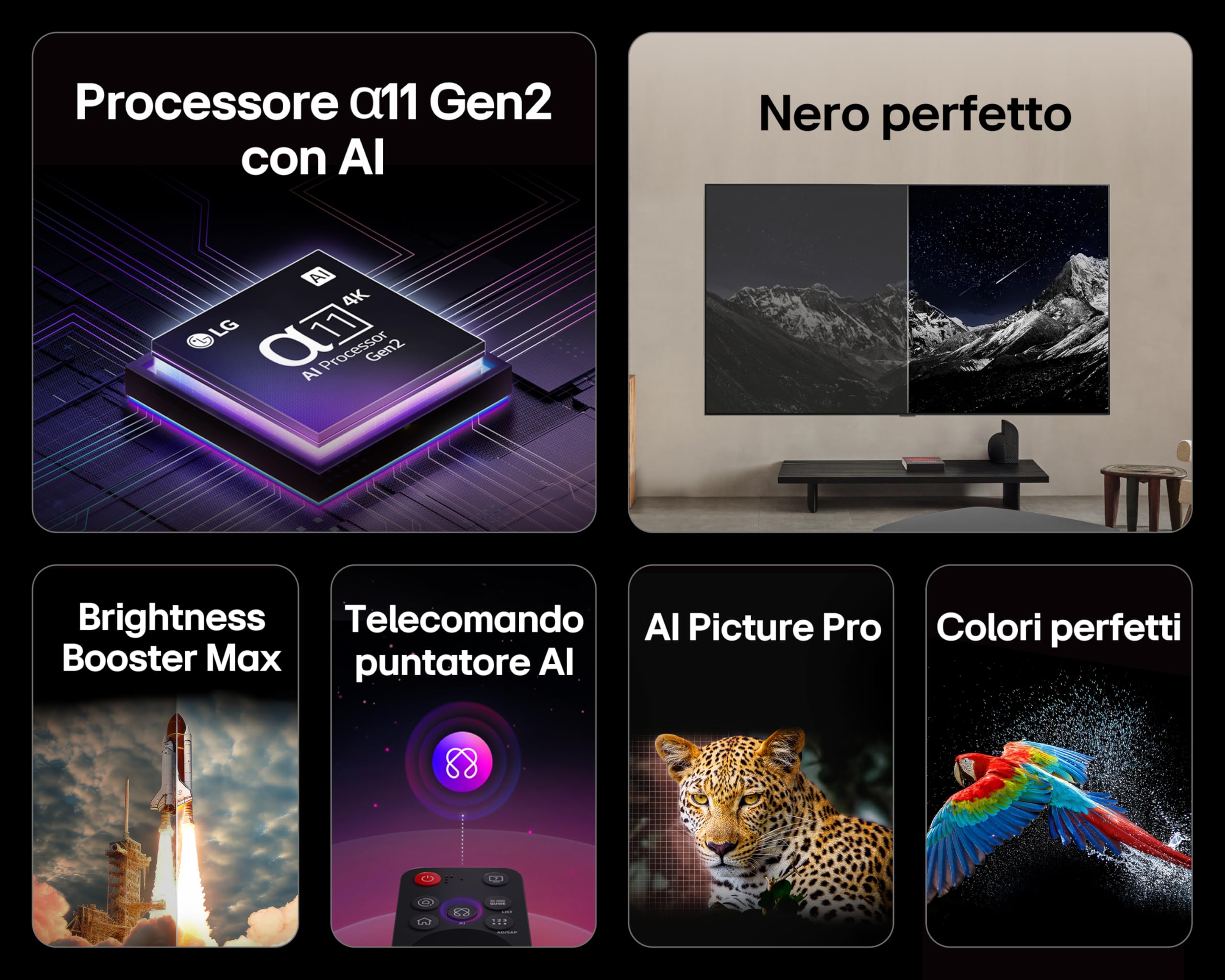 LG OLED evo AI G5 TV 48 Pollici 4K Smart - Dettaglio