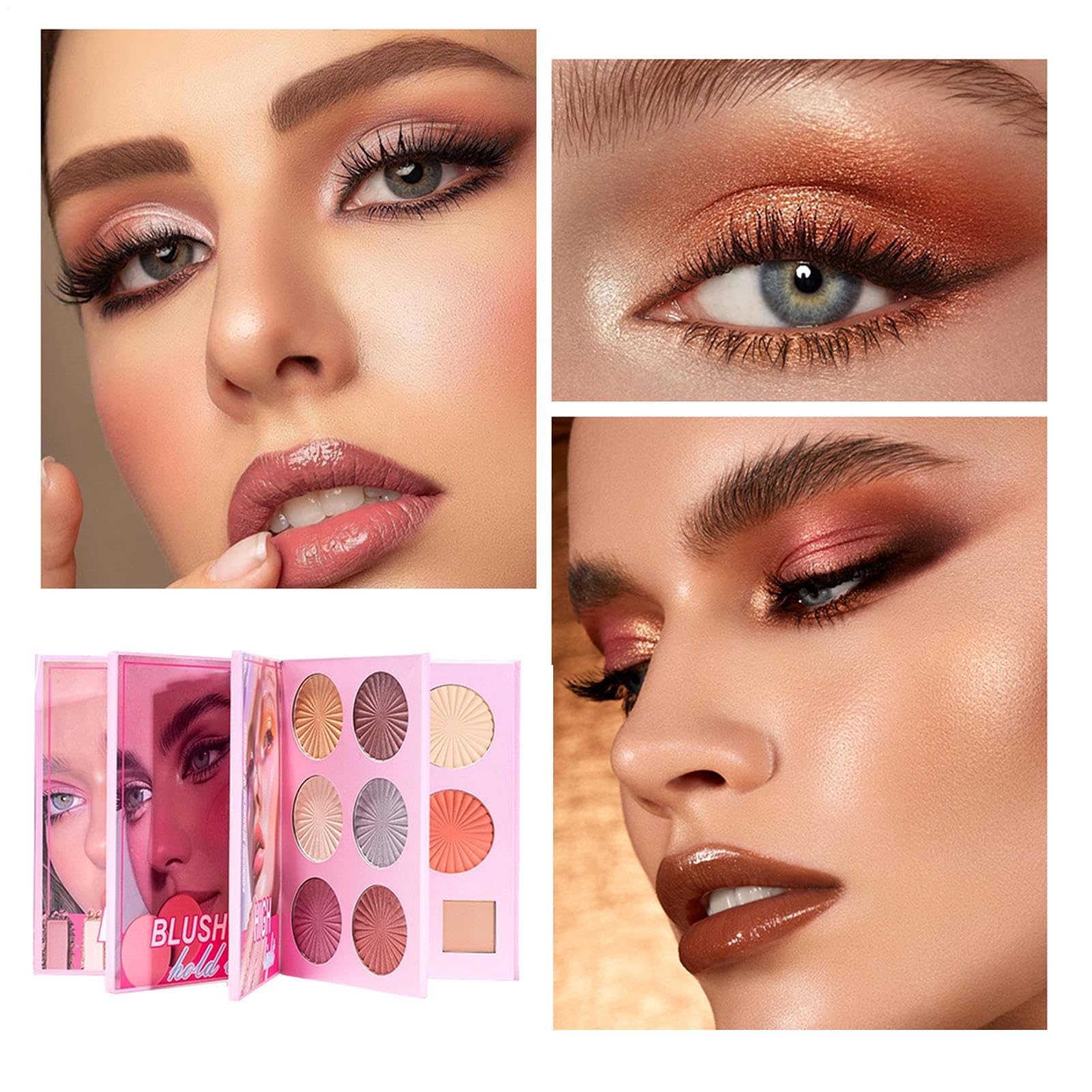 Palette Trucco Ombretti Contorno Impermeabile | Ombretti Colorati A per Matrimonio Festa Appuntamento Scatto Fotografico Natale Compleanno Viaggio Quotidiano