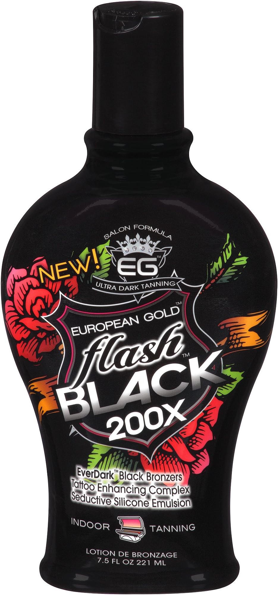 European Gold Flash Black 200x 7.5 Oz