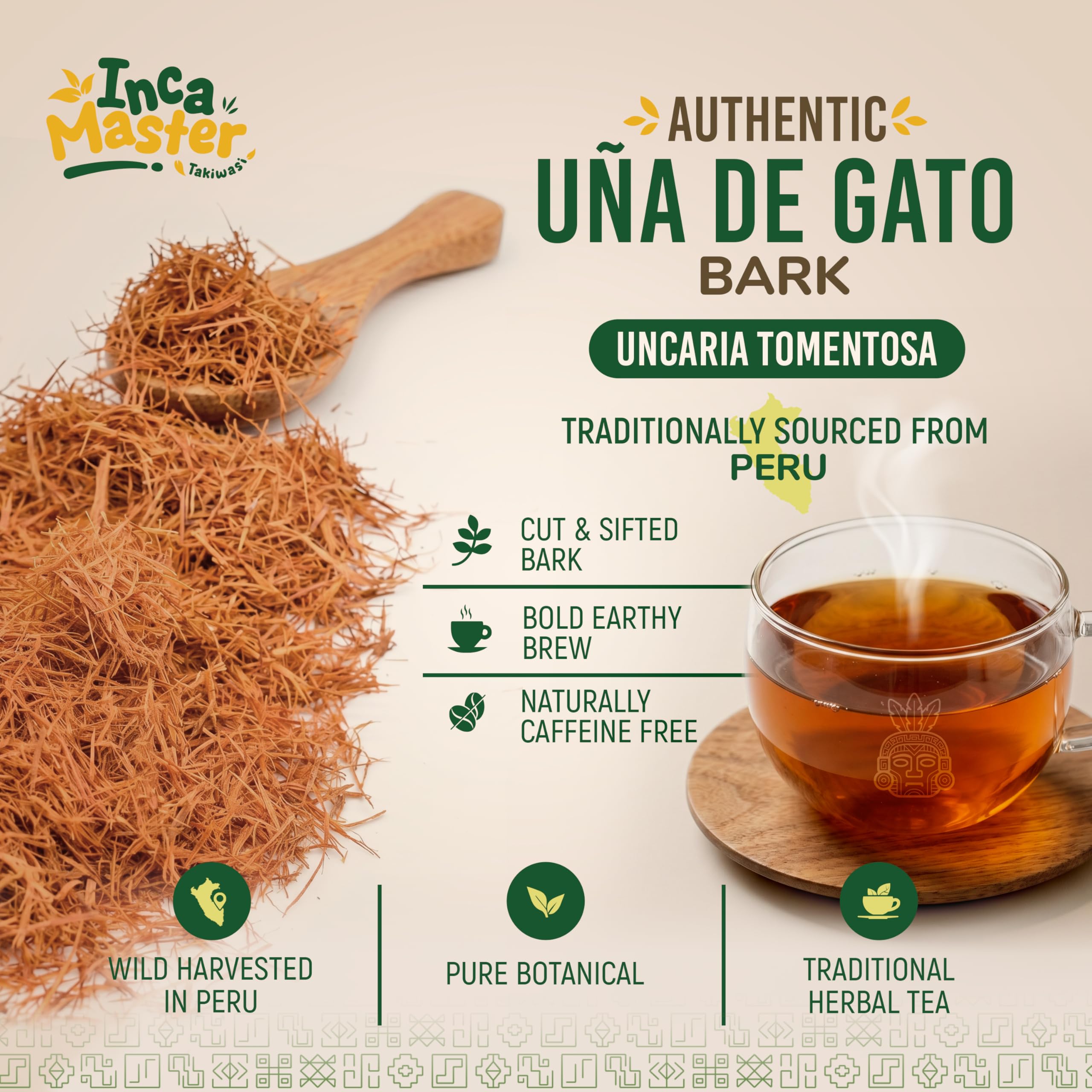 Amazon.com : Inca Master Uña de Gato Tea (Uncaria tomentosa