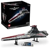 Star Wars Venator-Class Republic Attack Cruiser&comma; Ultimate May The 4th Collectibles&comma; Series Building Set with Captain Rex Minifigure&comma; Star Wars Fan Gift&comma; Stress Relief Clone Wars Activity&comma; 75367