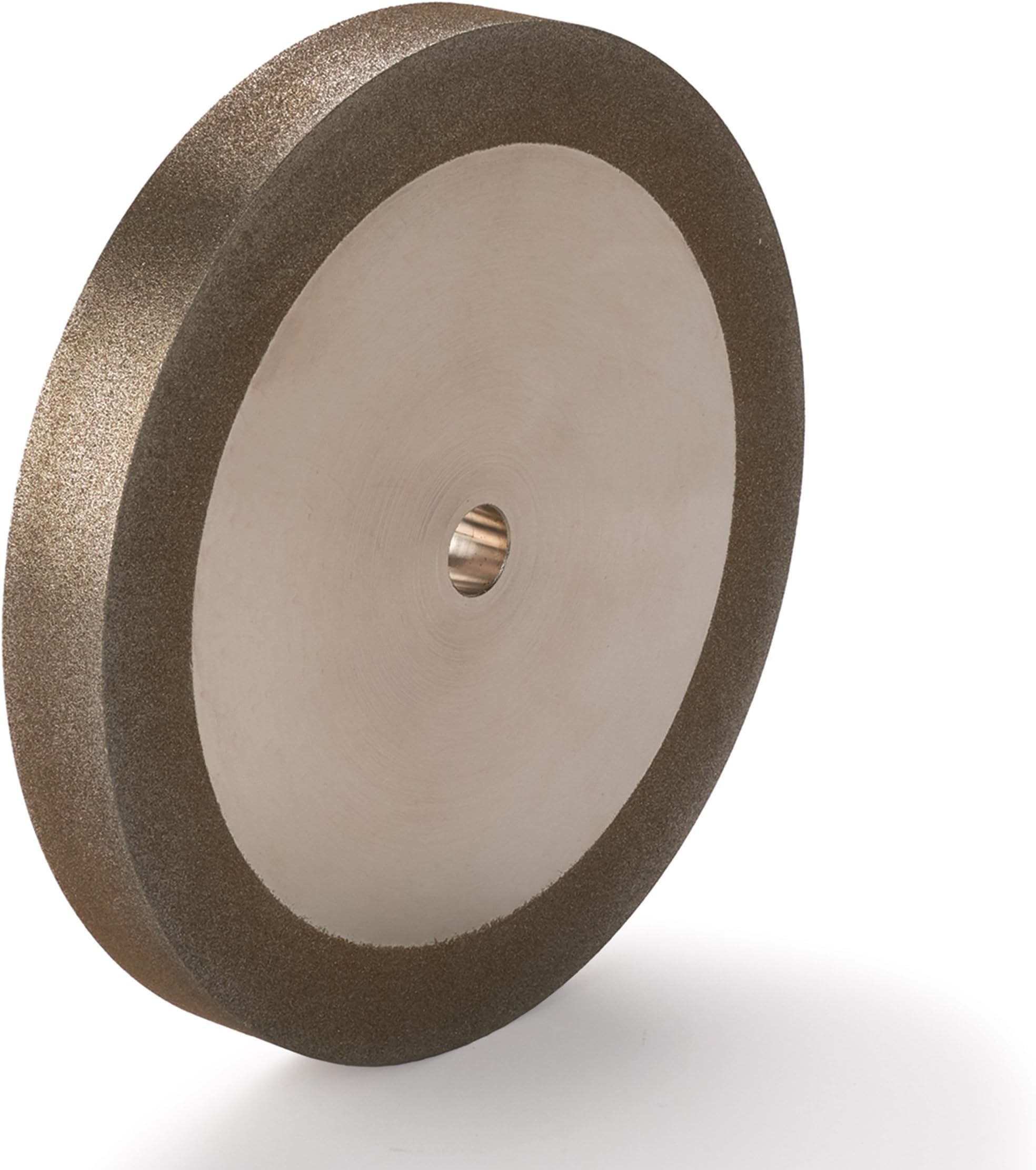 Woodriver 180-Grit CBN Grinding Wheel, 6" X 3/4" for Grinders with A 1/2" Arbor
