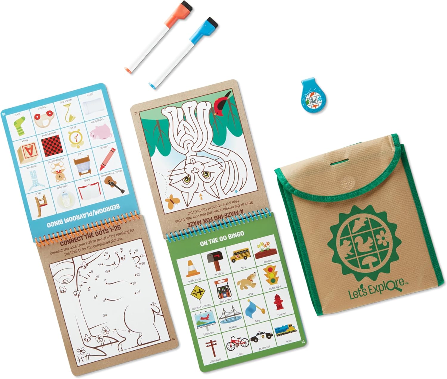 Melissa & Doug Let's Explore Seek & Find Bingo Play Set