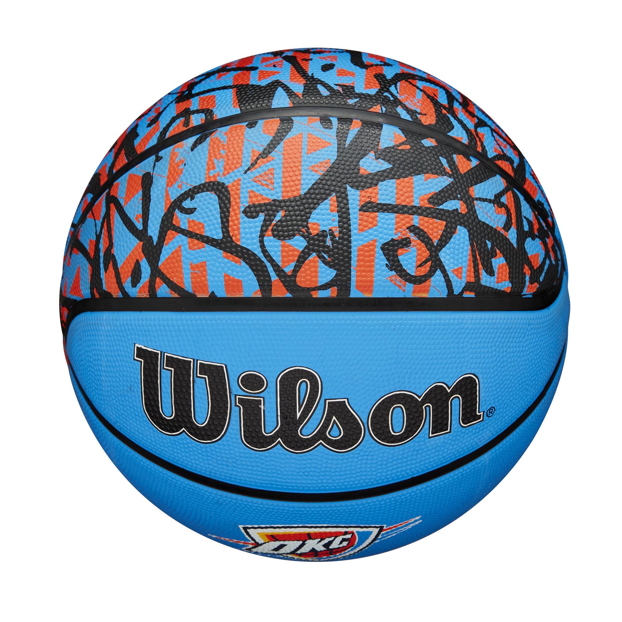 WILSON NBA Team Graffiti Koszykówka - Oklahoma City Thunder, rozmiar 18-79 cm