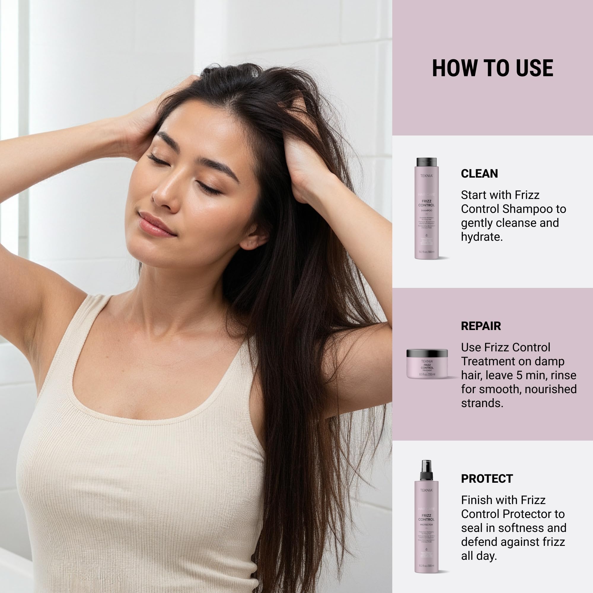 Lakmé teknia frizz control inspiring beauty pack