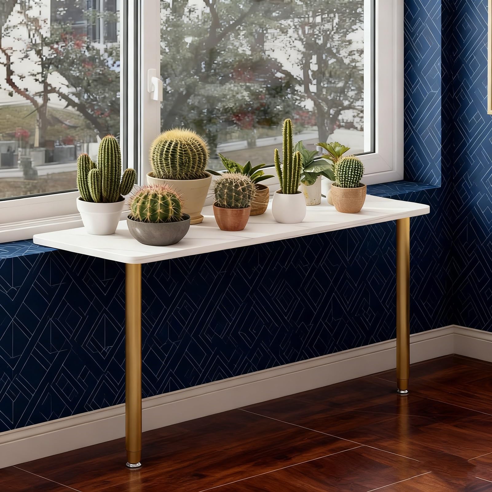 Rallonge de cuisine pour petit espace, table d'extension de fenêtre et étagère de balcon 120cm