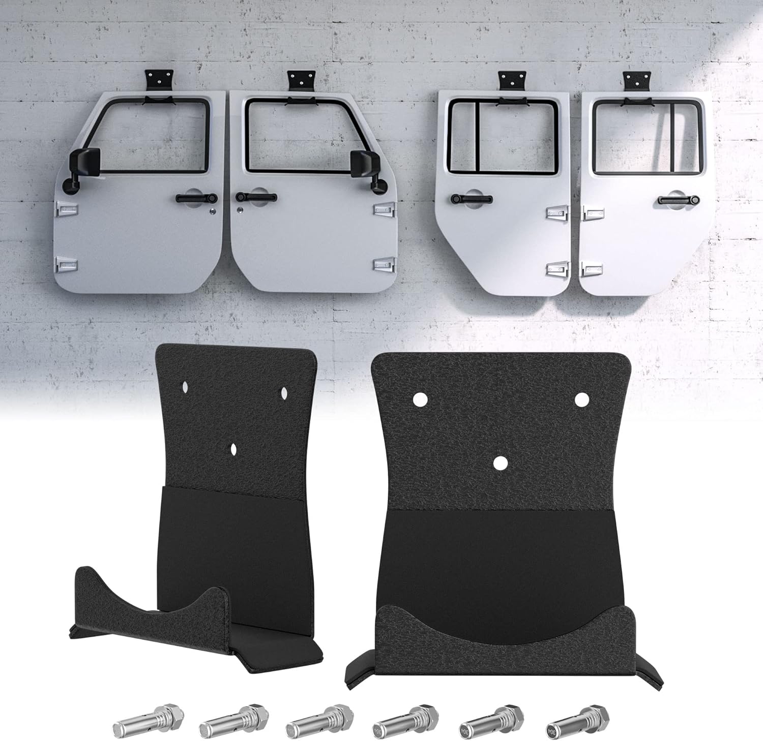 Heavy Duty Door Hanger Bracket, WallMounted Removable