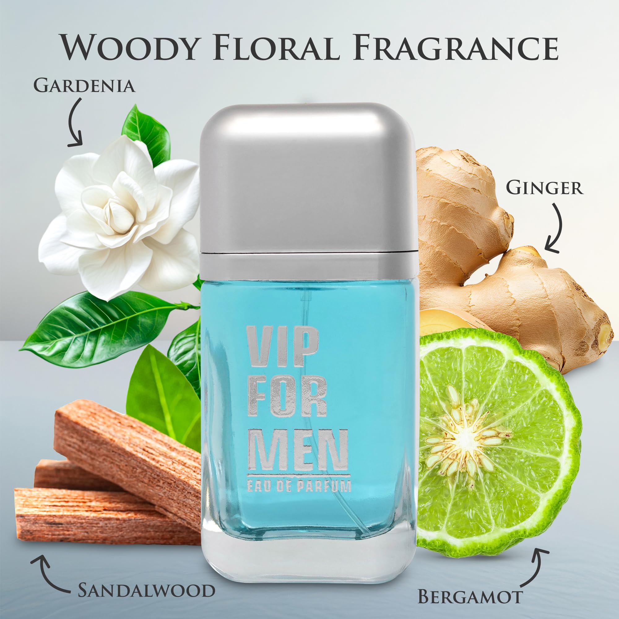 Amazon.com : VIP for Men Eau De Parfum - Clean Woody Floral