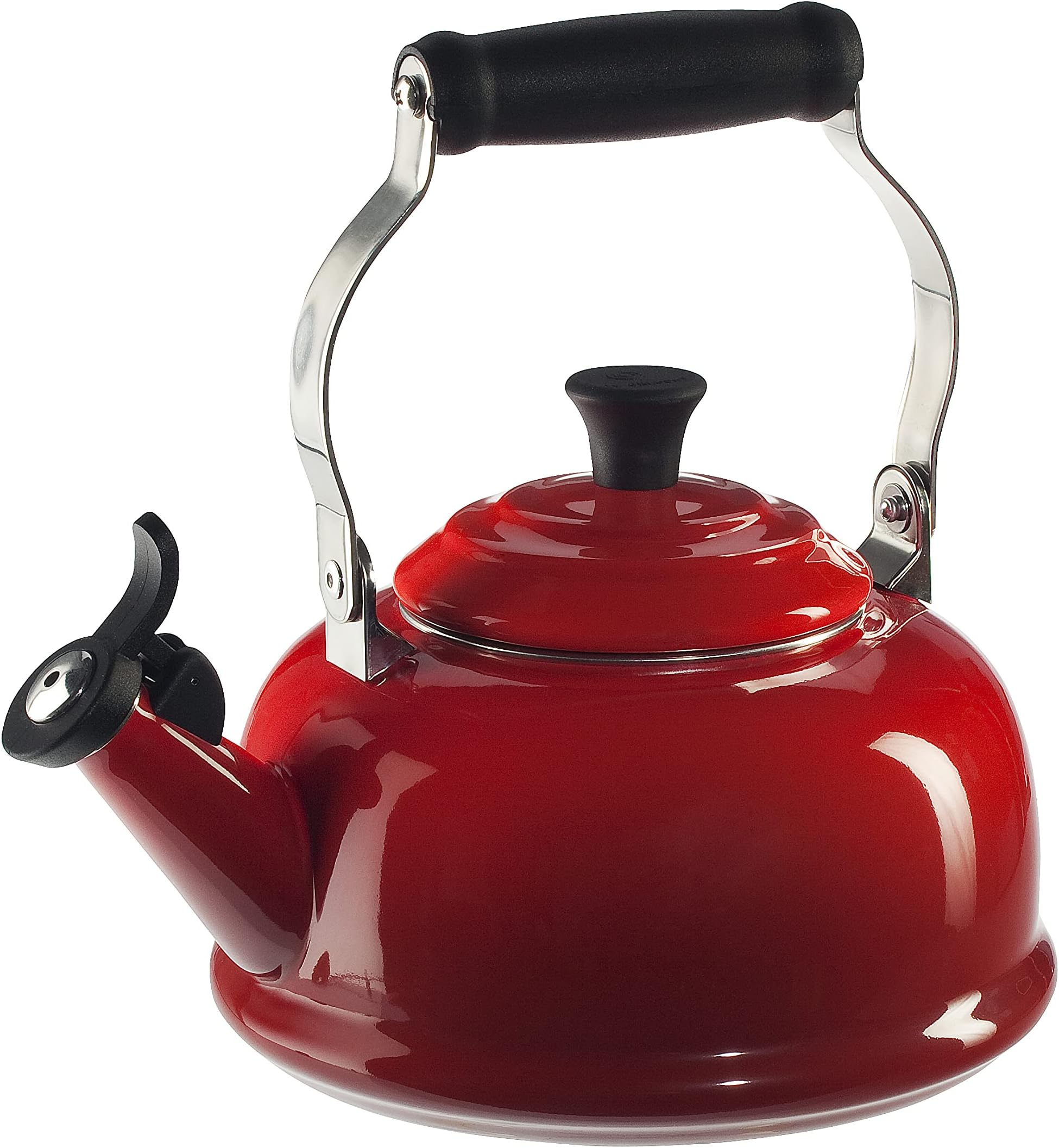AllClad E86199 Stainless Steel Tea Kettle, Silver Amazon.co.uk Home