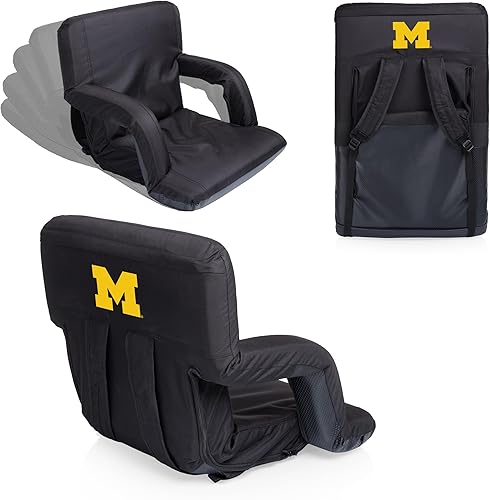 Miniatura 7 de NCAA Michigan Wolverines Ventura Asiento reclinable portátil