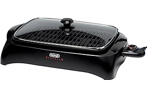 De'Longhi Perfecto Electric Smokeless Indoor Grill with Lid