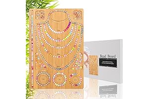 Adrattnay Advanced Jewelry Making Station with Premium Storage - High-quality Bamboo Beading...