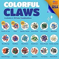 Vista 3 de Soft Claws for Cats & Kitty - CLS (Cleat Lock System), Essentials for Kitten's First Year (20 Kitten Caps, 20 Small Caps), Color: Clear