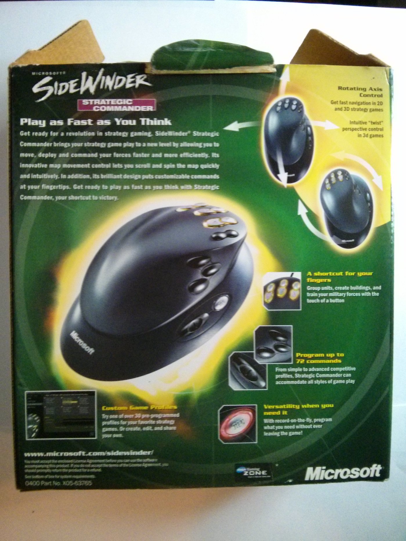 Amazon.co.jp: Microsoft SideWinder Strategic Commander - Joystick