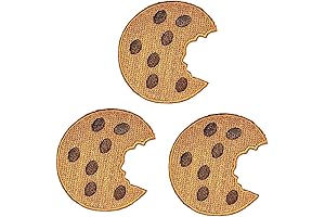 Umama Patch Set of 3 Cute Cookie Embroidered Patches