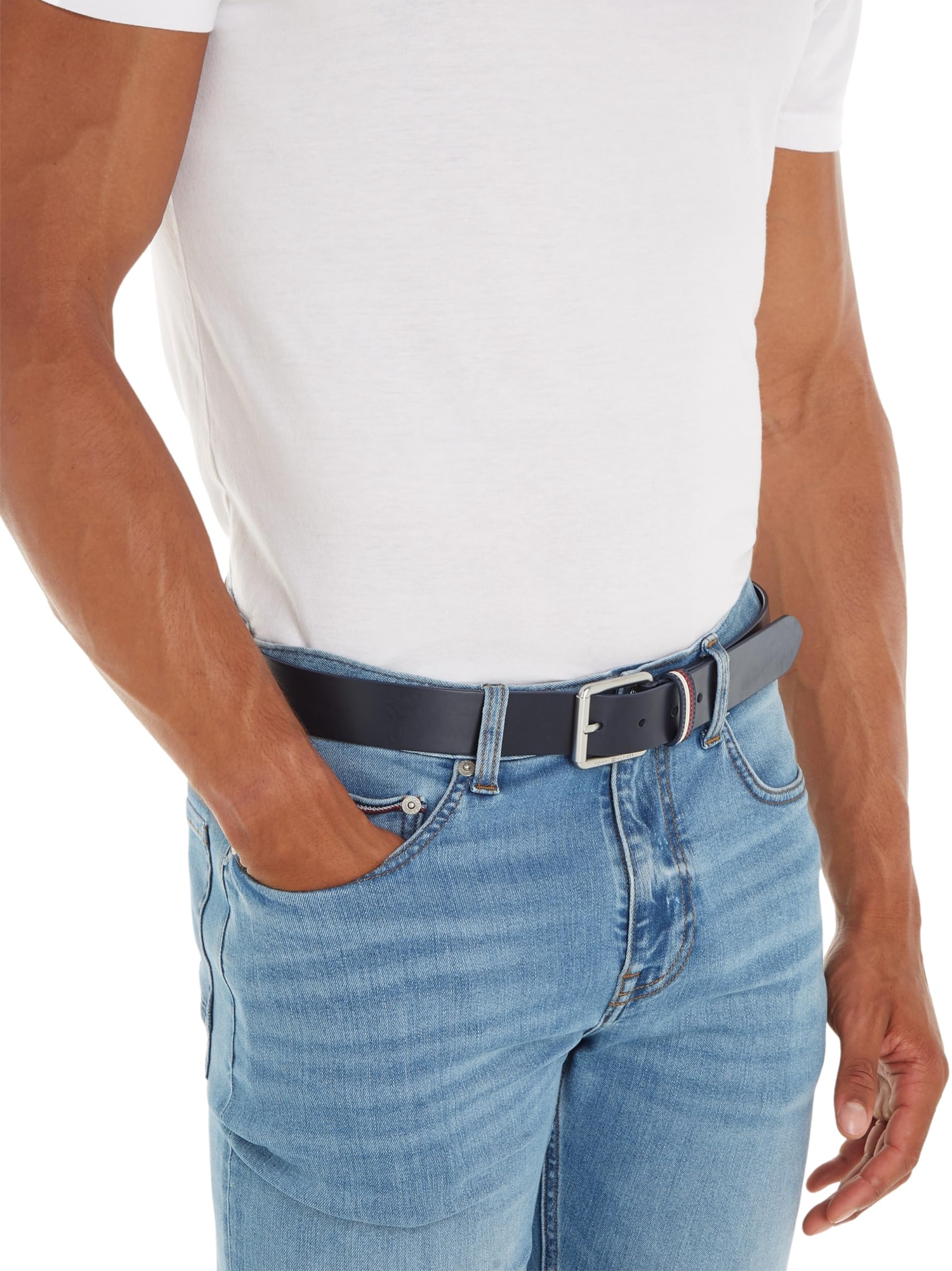 Tommy Hilfiger Herren Gürtel Ledergürtel