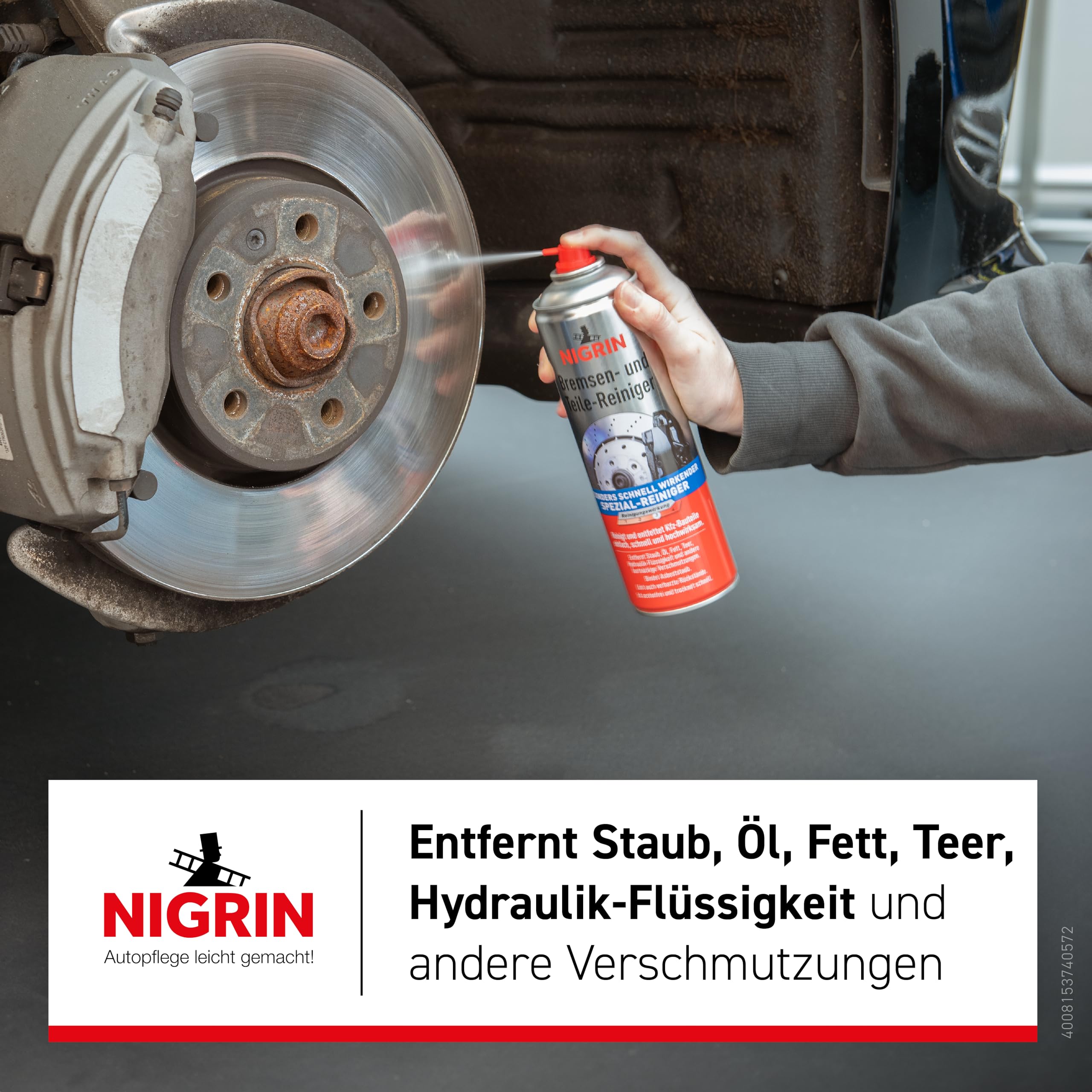 NIGRIN - NIGRIN Bremsen- und Teile-Reiniger, 500 ml