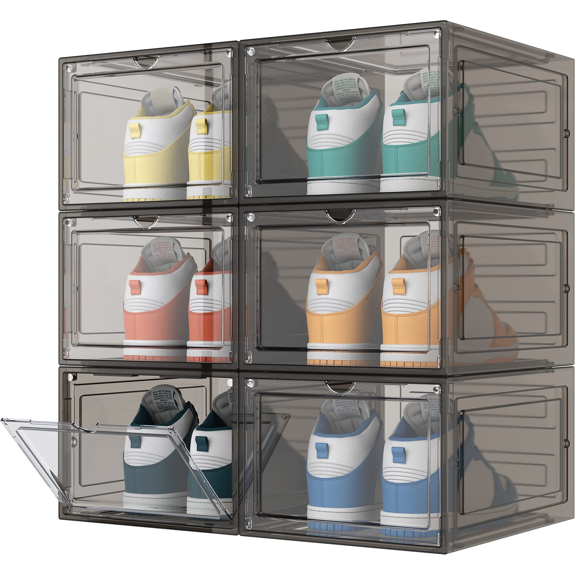 Shoe Storage Container With Lid Wilko Clear Large Plastic Shoe Box