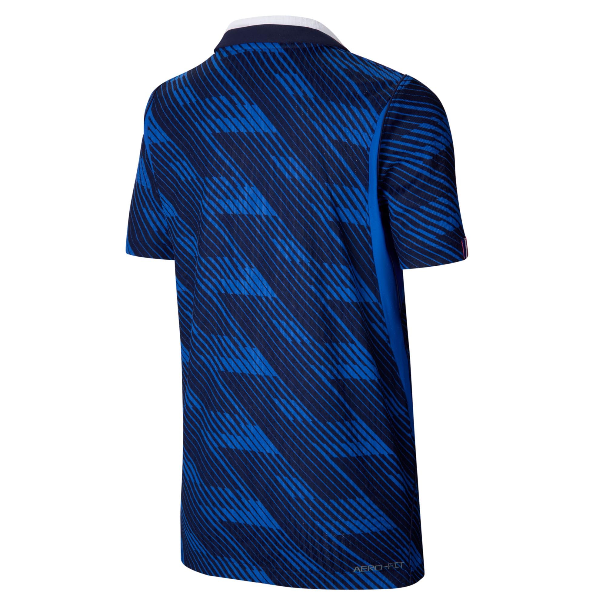 Nike FFF 2026 Heimspiel Nike Aero-Fit Authentic Fußballtrikot für Ältere Kinder Maglia da Calcio Unisex - Bambini e Ragazzi