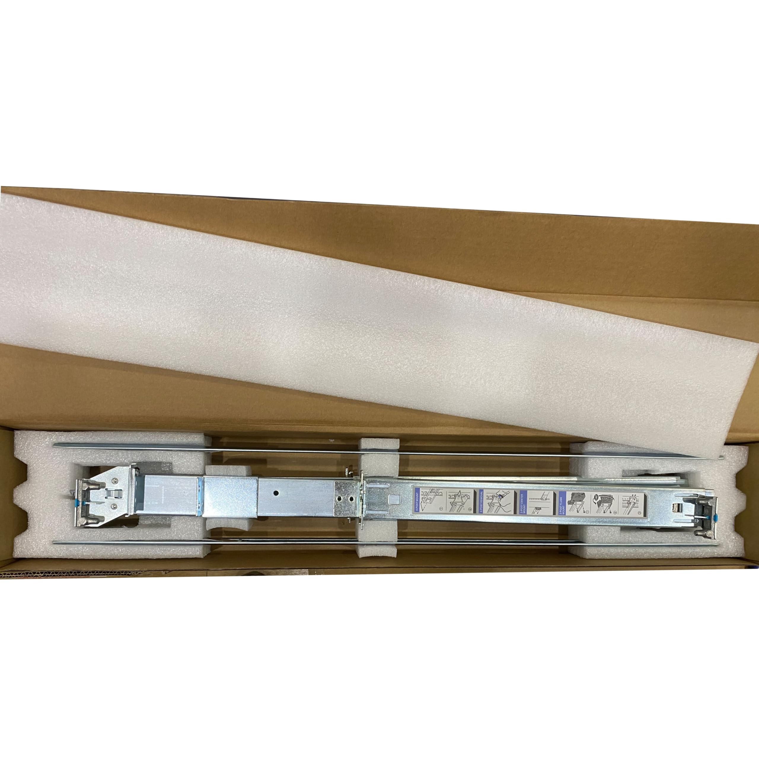 BestParts New 2U Short Static Rail Kit Replacement for Dell Poweredge R510 R520 R720 R720XD R730 R730XD R820 R530 R830 R540 R540XD R740 R740XD R7415