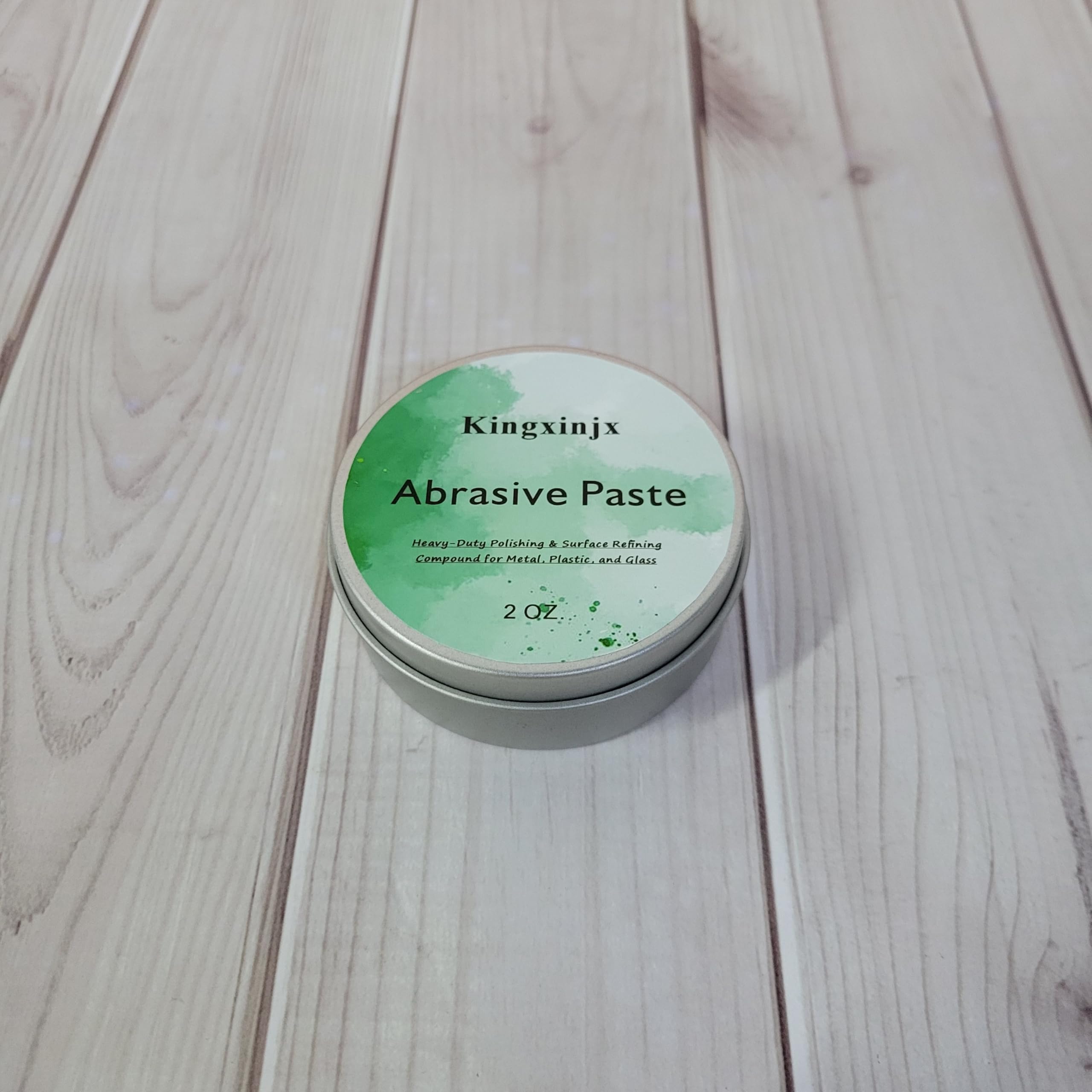 Kingxinjx Abrasive Paste – Heavy-Duty Polishing & Surface Refining Compound For Metal, Plastic, And Glass