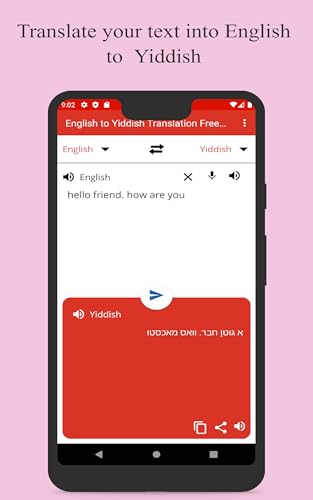 English to Yiddish Translation Free App Translate to Translation on Smartphone and Tablet for Free