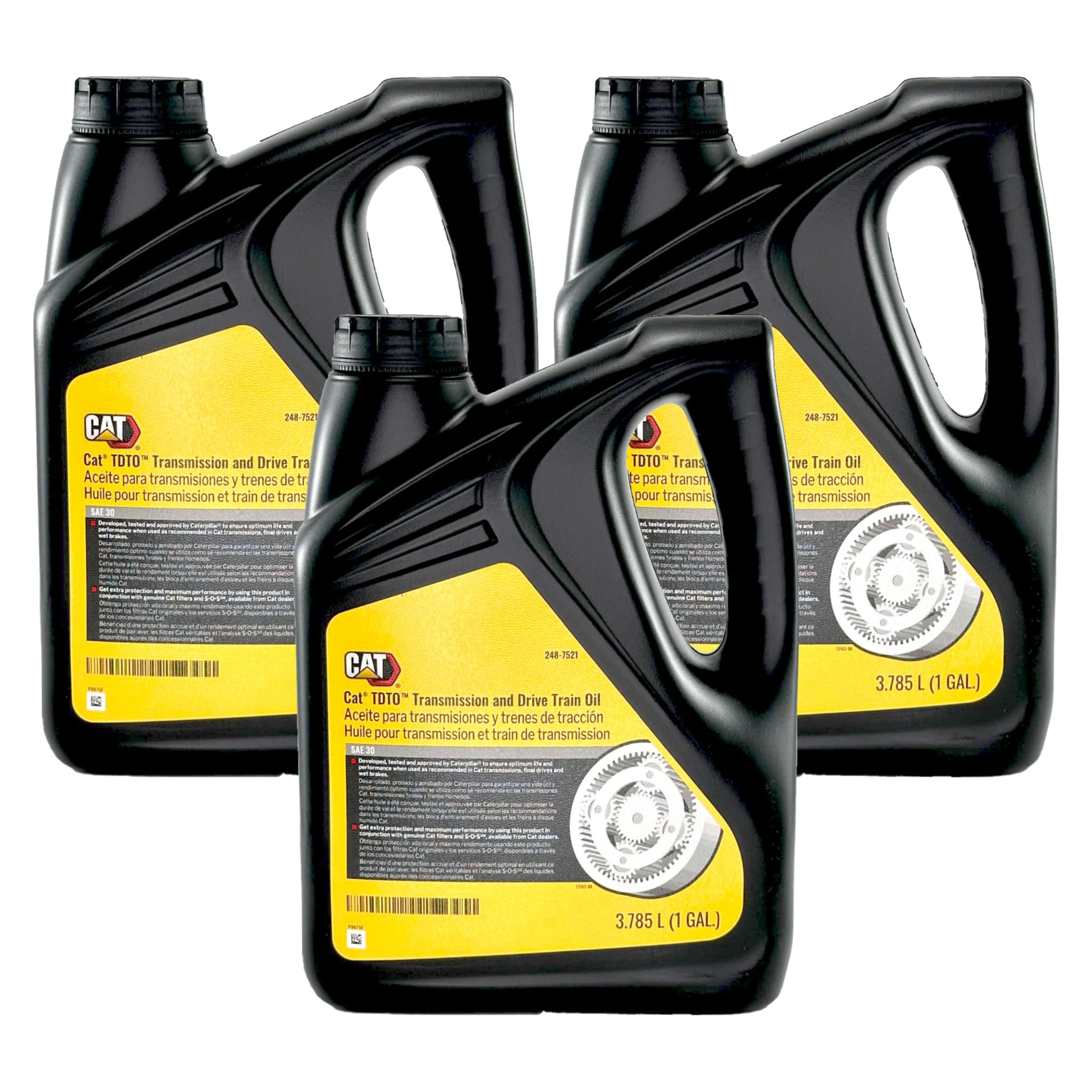 Amazon.com: Cat 248-7521 Transmission and Drivetrain Oil TDTO 30