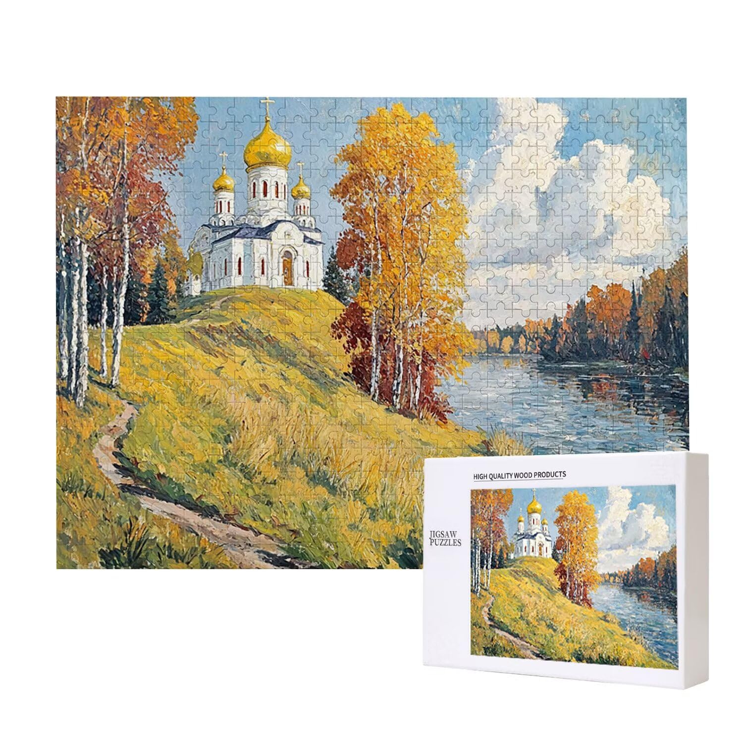 Puzzle in Legno per Adulti 1500 Pezzi | Vista| Giocattoli Educativi | Puzzle Adulti E Famiglie Decor | Dimensione Di 87x57cm | Regalo Adultis | Regali Natale (Formato: 34.8x22.8in) o-190