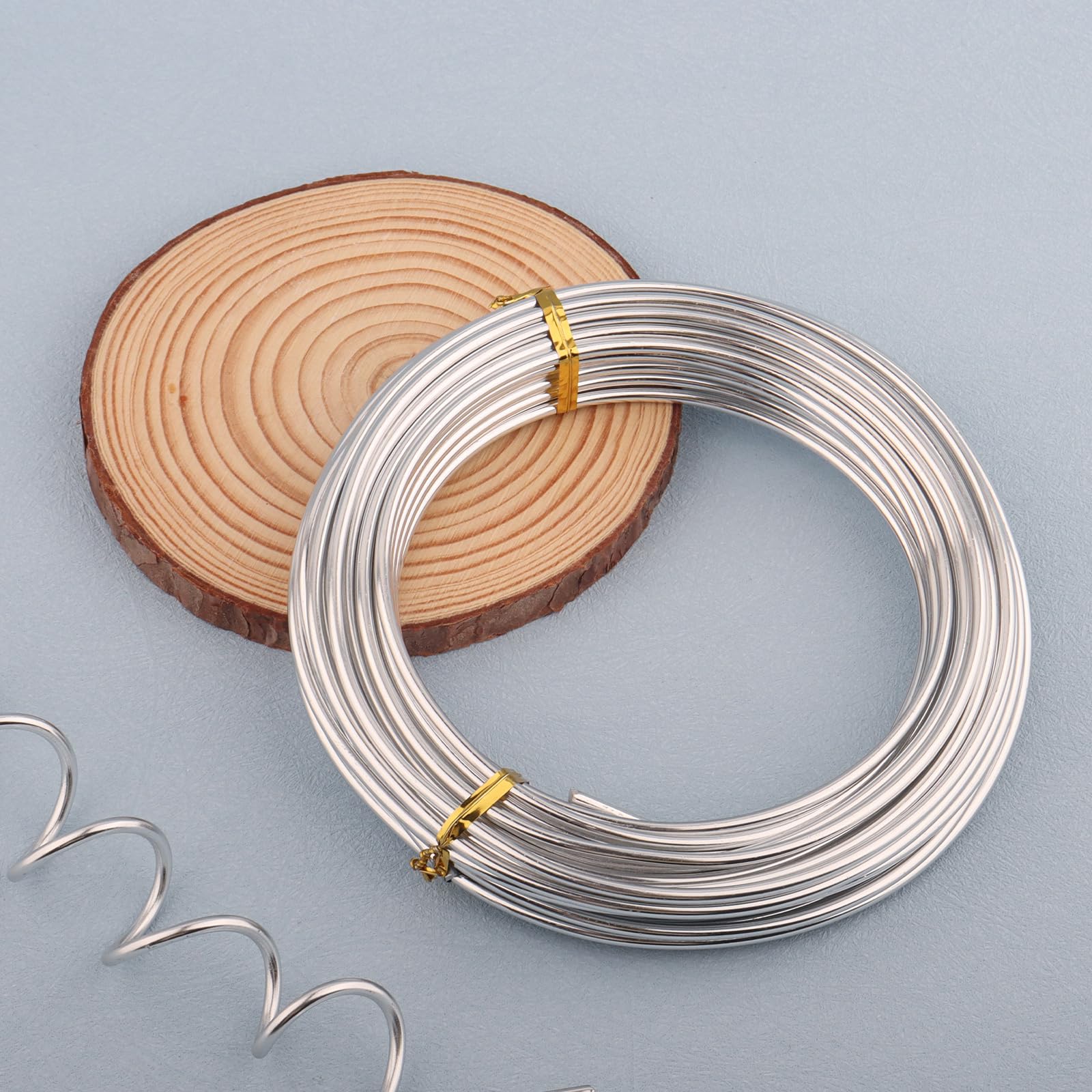 Rete Elettrosaldata Rotolo Di Filo Di Alluminio Flessibile 0,6 Mm – 455 Metri, Colore Platino, Per Gioielli Fai Da Te E Progetti Artistici Rotolo Da 455 Metri Per Artigianato E Fai Da Te