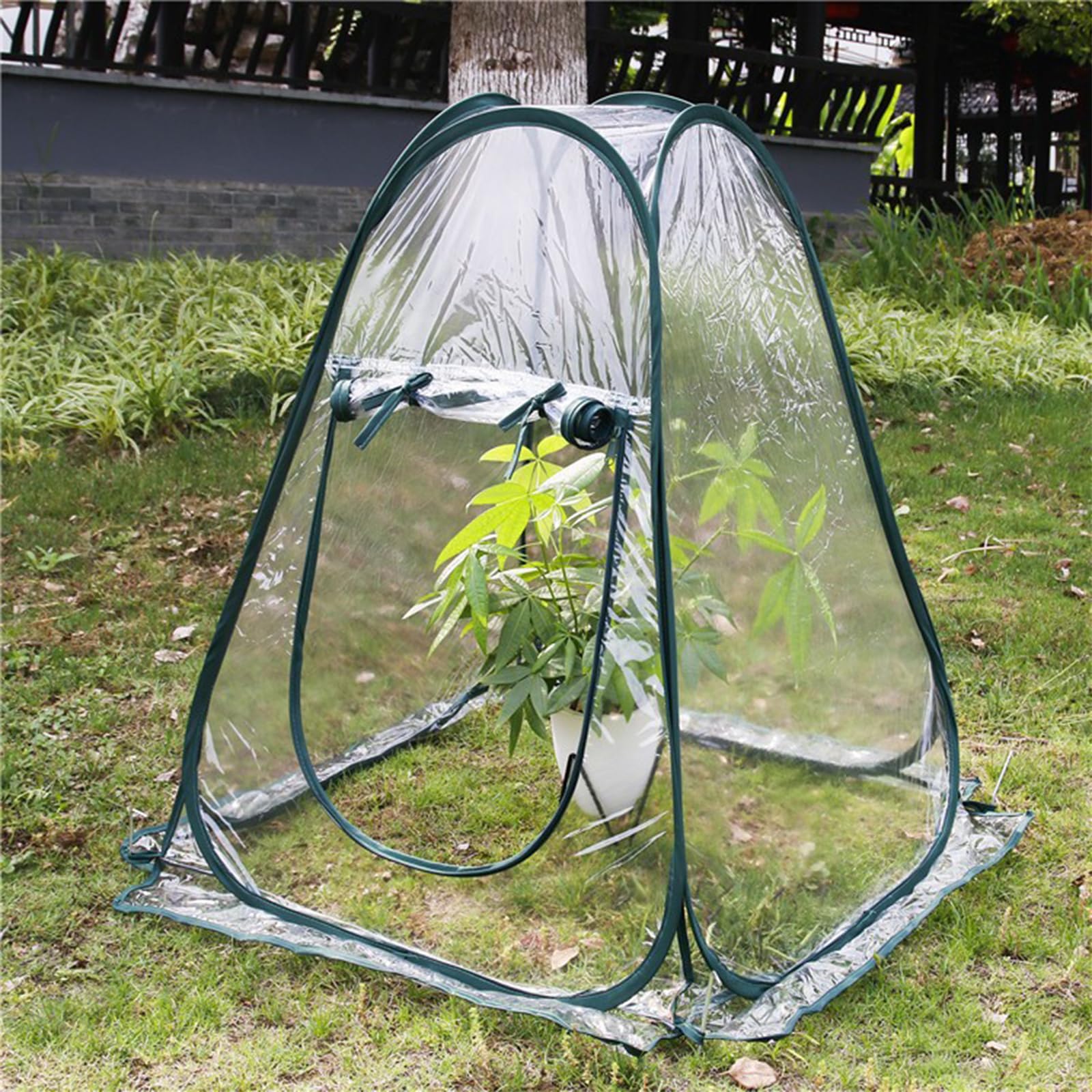 Serre En Film Plastique 70 X 70 X 80 Cm - Tente D'Hivernage
