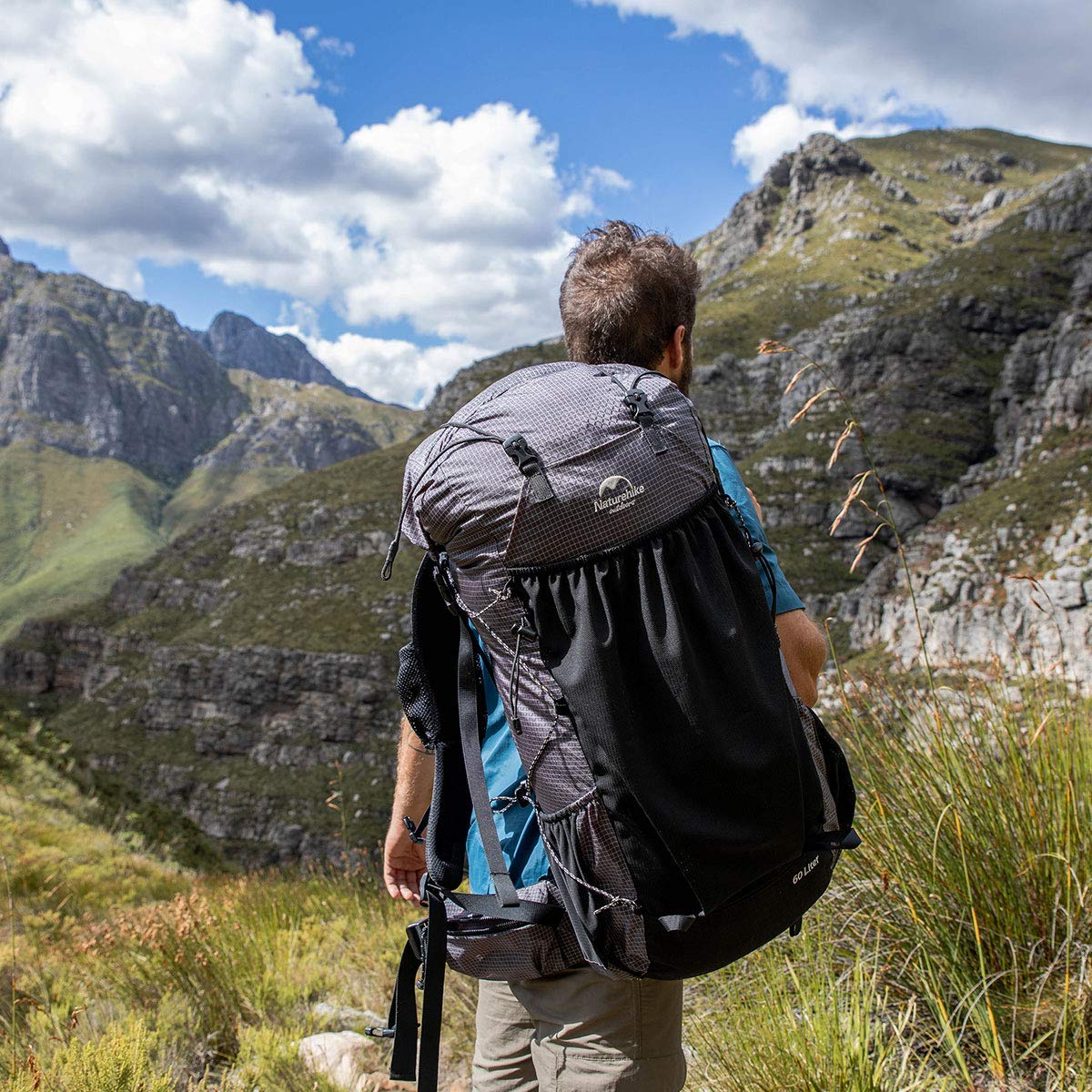 Naturehike Rock 60/40 + 5L Wewnętrzna Rama Plecak Turystyczny na Zewnątrz Camping Plecak Podróżny